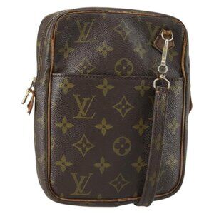 Authentic LOUIS VUITTON Monogram Mini Danube Shoulder Bag M45268 LV